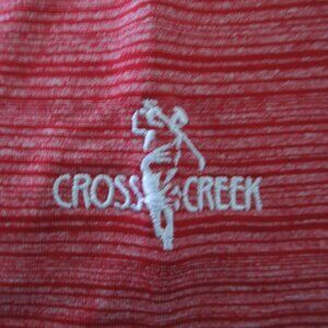 Bermuda Sands Mens S/S "Cross Creek"Golf Club (CA) Red Polo Shirt NWOT- Size 2XL